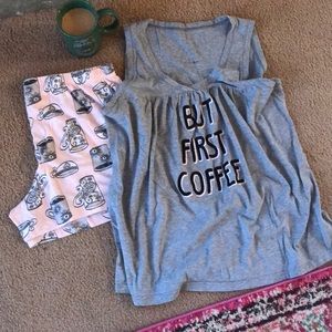 Coffee PJ Set